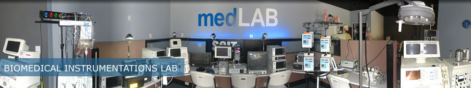Biomedical Instrumentations Lab Header Image
